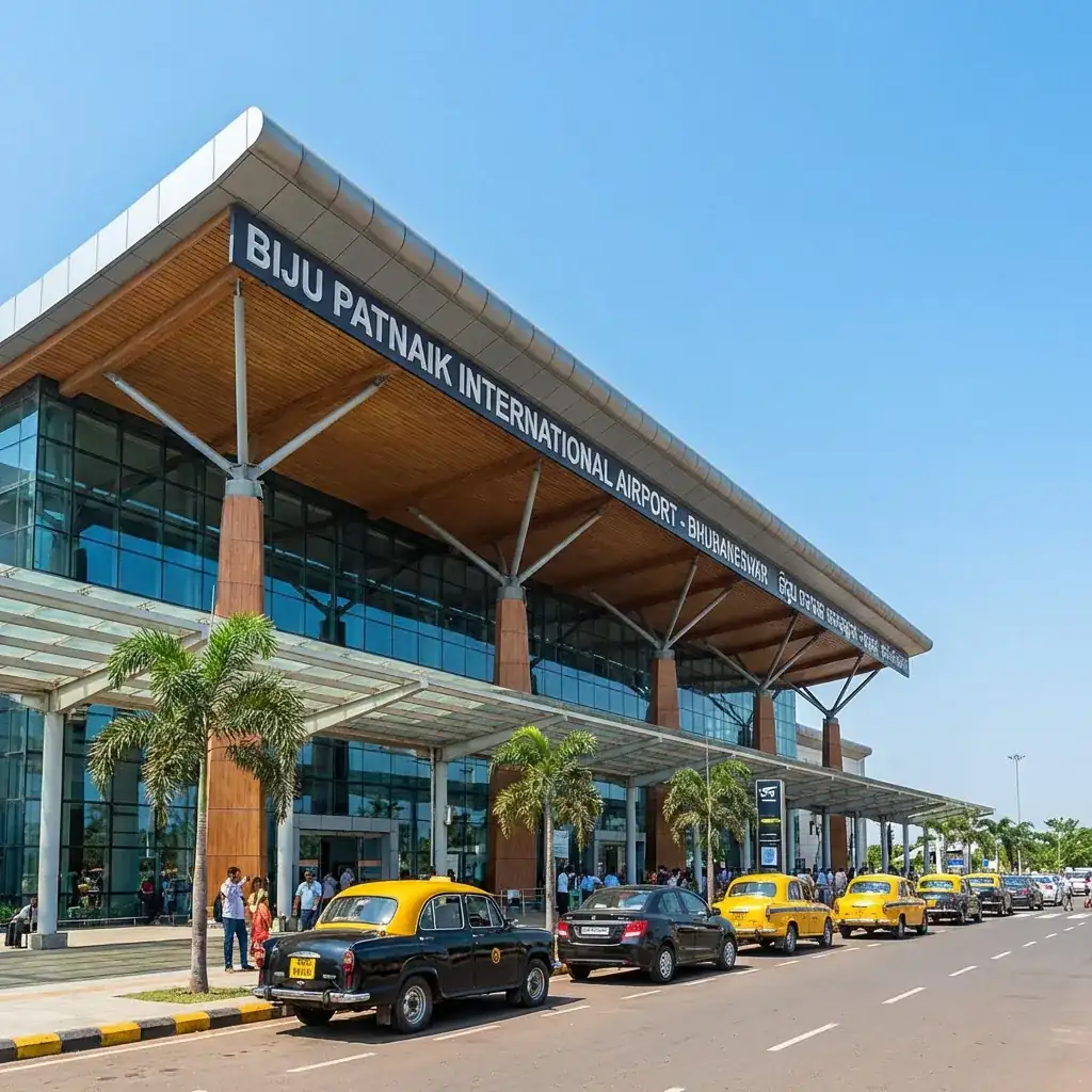 Bhubaneswar Airport BBI to Puri cab pickup